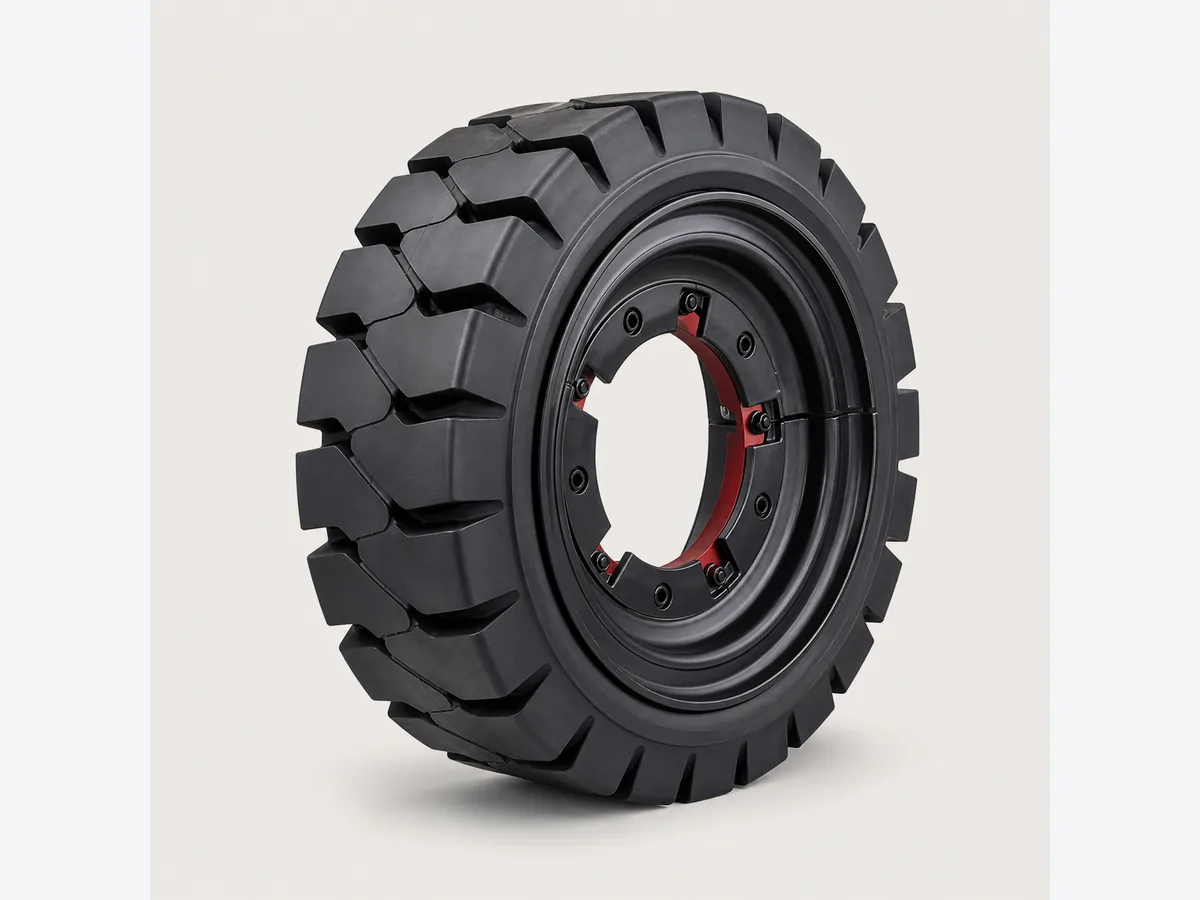 Forklift dolgu lastik ve çelik jant yedek parça temsili yedek parça görseli 1
