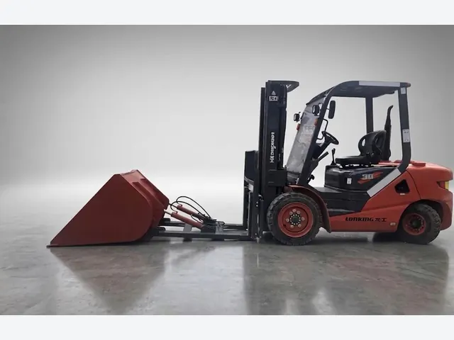 Forklift kova ataşmanı ürün ve saha uygulaması gerçek üretim ve saha fotoğrafı 9