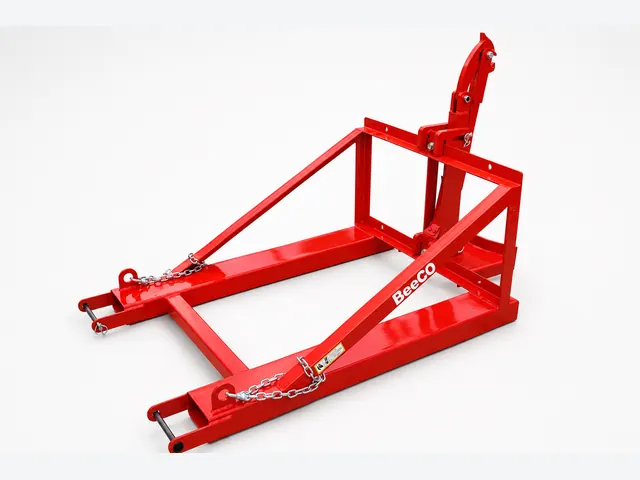 Forklift tek ve çift varil taşıma ataşmanı ürün sunum görseli 4