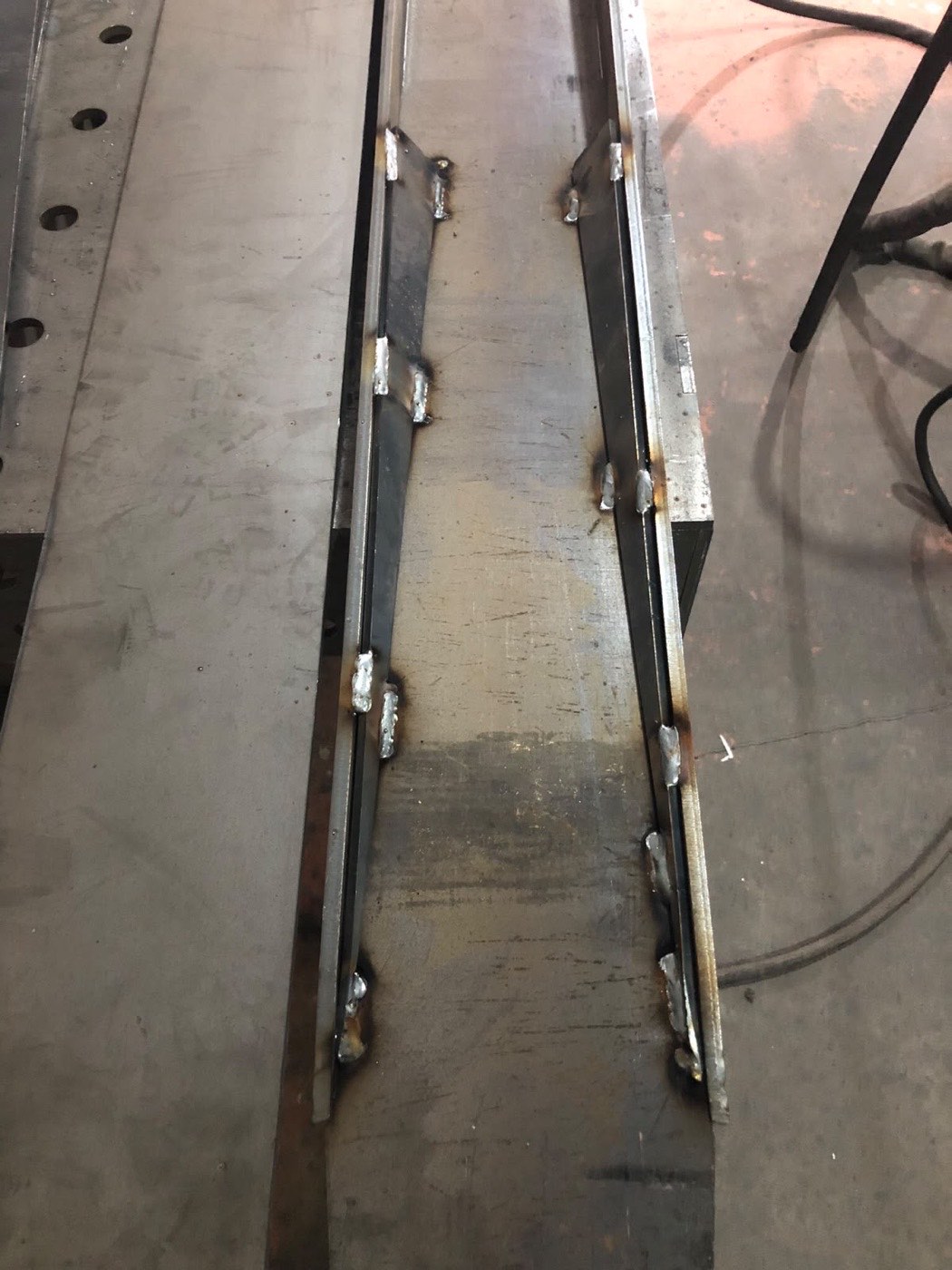 Arı İstif üretim sahasında forklift ataşmanı imalat aşaması 2